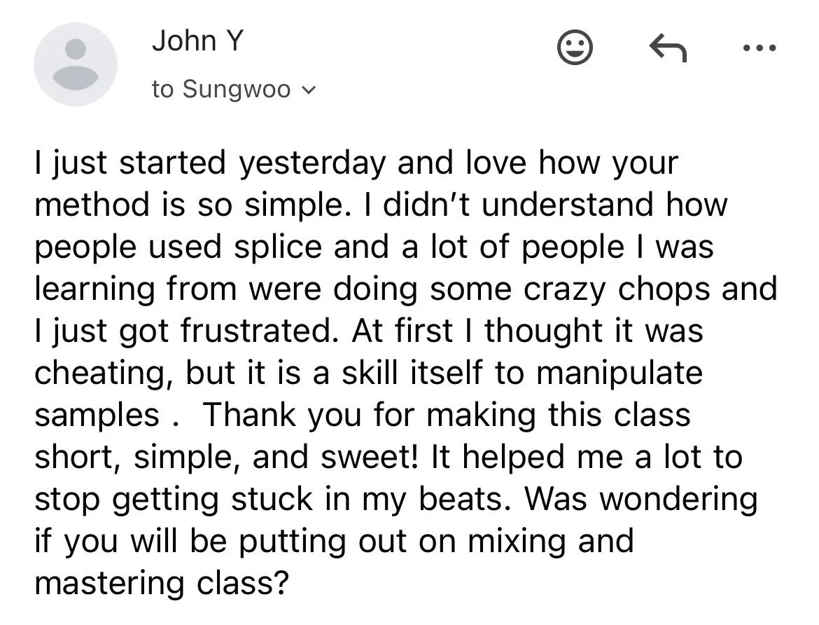 John Y — helped me stop getting stuck